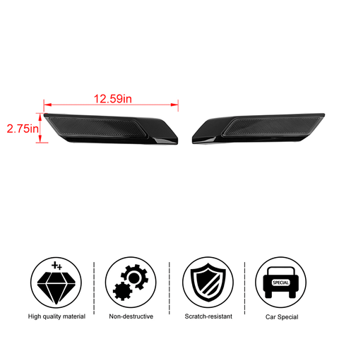 Door handle Shell Protector Cover Trim For Ford Bronco 2021+ 2-Door Accessories | CheroCar