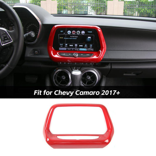 8 Inch GPS Navigation Cover Trim For Chevrolet Camaro 2017+｜CheroCar