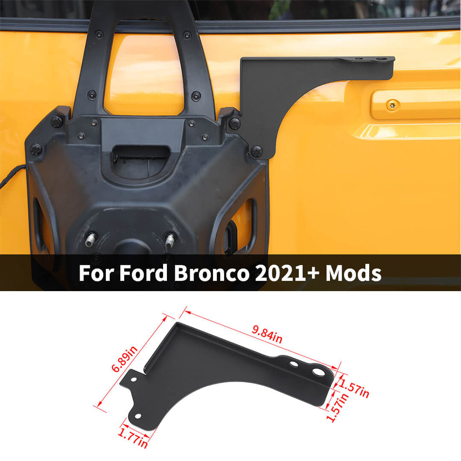 For 2021+ Ford Bronco Exterior Tailgate Antenna Bracket Mount Holder Bracket