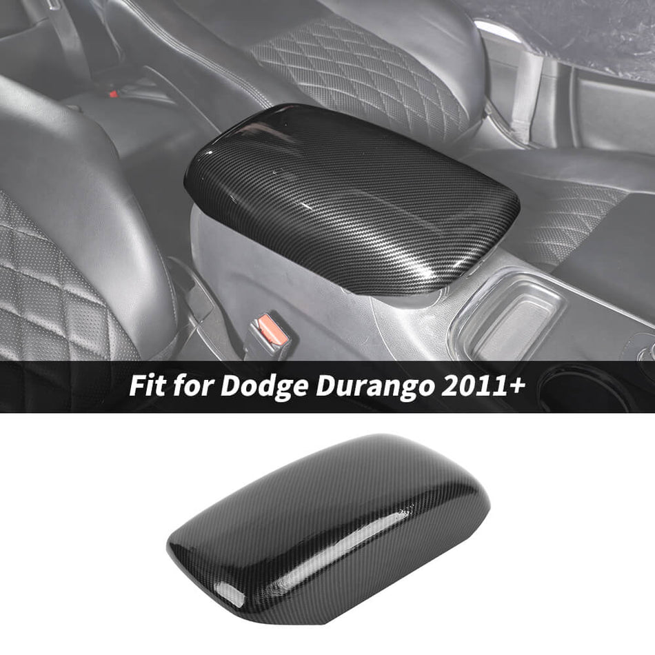 For 2011+ Dodge Durango Central Armrest Box Panel Cover Trim