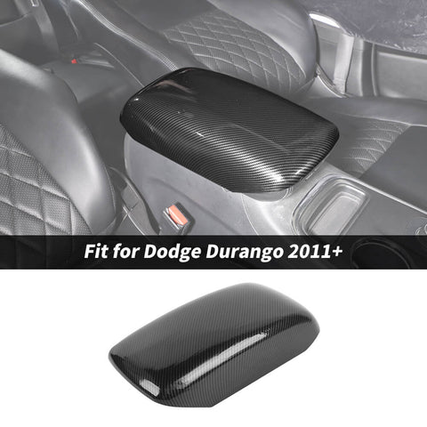 For 2011+ Dodge Durango Central Armrest Box Panel Cover Trim