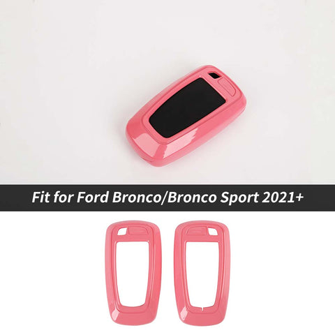 Key Fob Cover Case Protector Shell For Ford F-150 2018+ & Bronco 2021+ & Bronco Sport 2021+ & Mustang 2024+｜CheroCar