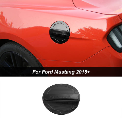 For 2015+ Ford Mustang Fuel Filler Door Gas Tank Cap Cover