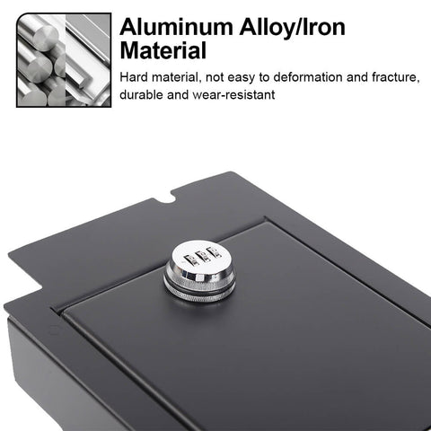 For 2010-2023 Toyota 4Runner Center Console Safe Box Armrest Storage Combination Lock Box