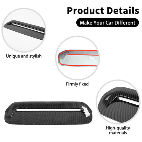 For 2010-2023 Toyota 4Runner TRD Engine Hood Air Vent Accessories Decor Trim Cove