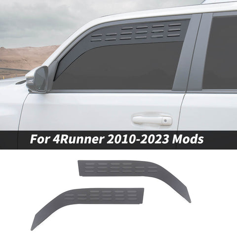 For 2010-2023 4Runner Front Window Louver Ventilation Air Vent Panel Cover