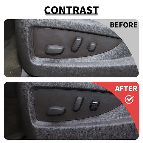For 2014-2018 Chevy Silverado/GMC Sierra/Suburban/GMC YUKON/Tahoe Seat Lumbar Support Adjust Button Trim Cover