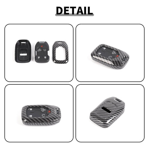For Chevy Silverado/Suburban/Tahoe/GMC-YUKON/SIERRA Key Fob Cover Case Holder Shell