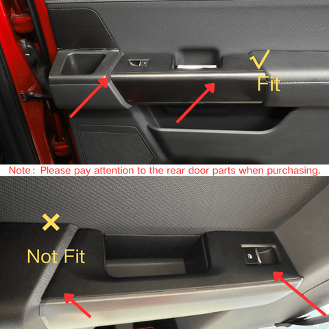 For 2021+ Ford F150 Window Lift Switch Panel Frame Trim Cover