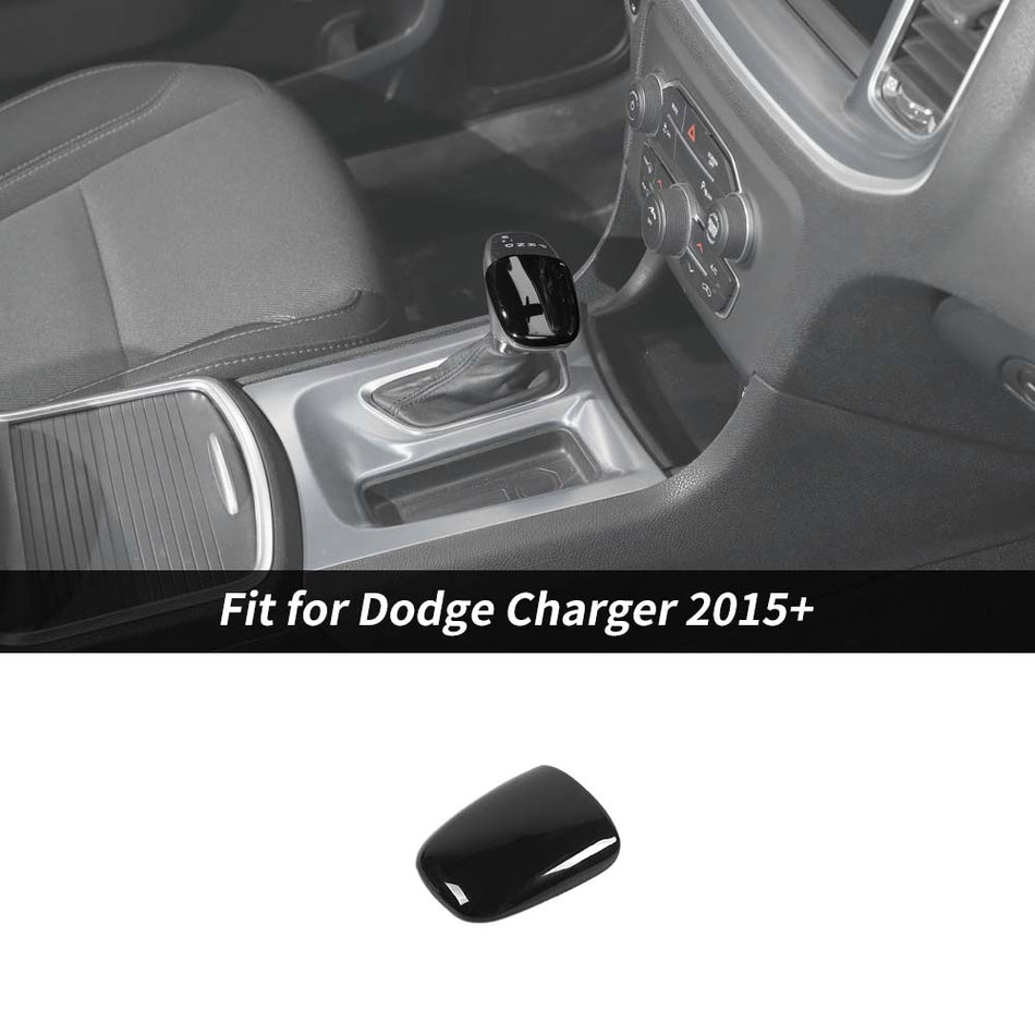 For 2015+ Dodge Charger/Challenger/2018+ Durango Inner Gear Shift Knob Cover Trim