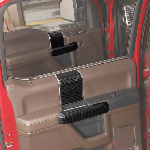 Interior Door Handle Cover with Door Panel Cover For Ford F150 2015-2020 4-Door Accessories | CheroCar