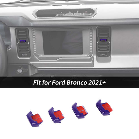 Center Dash Air Conditioner Outlet Vent Adjust Trim For 2021+ Ford Bronco｜CheroCar