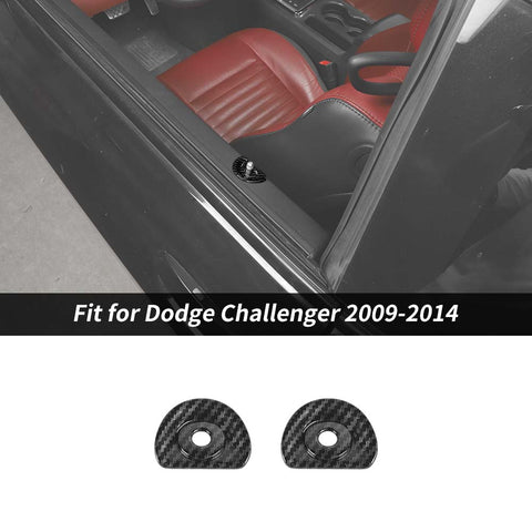 Interior Trim Full Set Available Separately Carbon Fiber For Dodge Challenger 2009-2014 Accessories | CheroCar