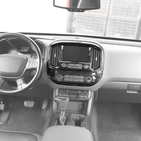 For 2014-2022 Chevy Colorado/GMC Canyon Center Console Navigation Air Vent Panel Cover Trim B Style