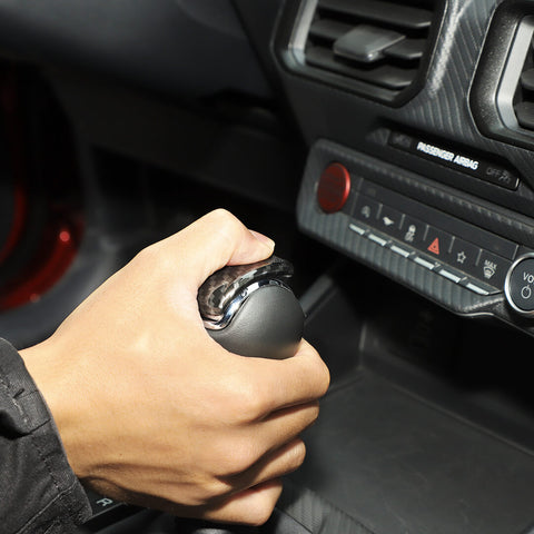 For 2024+ Ford Mustang Center Console Gear Shift Knob Head Trim Cover