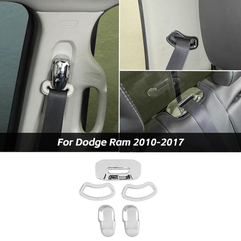 Car Seat Belt Buckle Decor Cover Trim For Dodge RAM 1500 2010-2017 Accexories | CheroCar