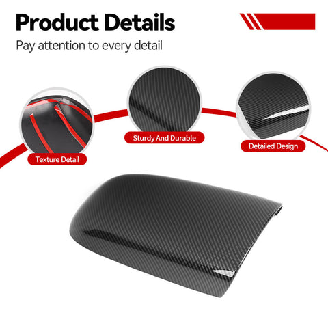 For 2021+ Ford Bronco Sport Center Console Armrest Box Panel Trim Cover