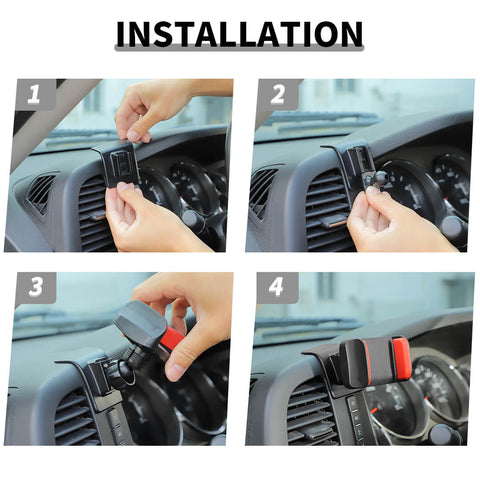 For 2007-2013 Chevy Silverado Center Console Dashboard Phone Mount Holder Stand