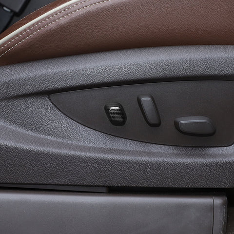 For 2014-2018 Chevy Silverado/GMC Sierra/Suburban/GMC YUKON/Tahoe Seat Lumbar Support Adjust Button Trim Cover