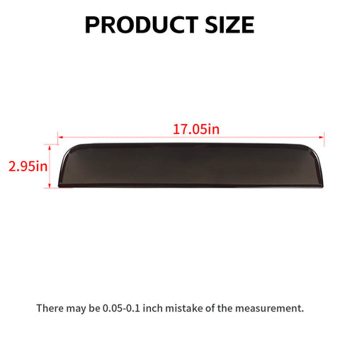 For 2018+ Dodge RAM 3rd Third Brake Tail Light Cover Trim Decor