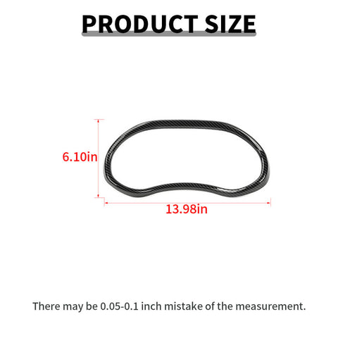 For 2021+ Dodge Durango Dashboard Panel Cover Trim Instrument Frame