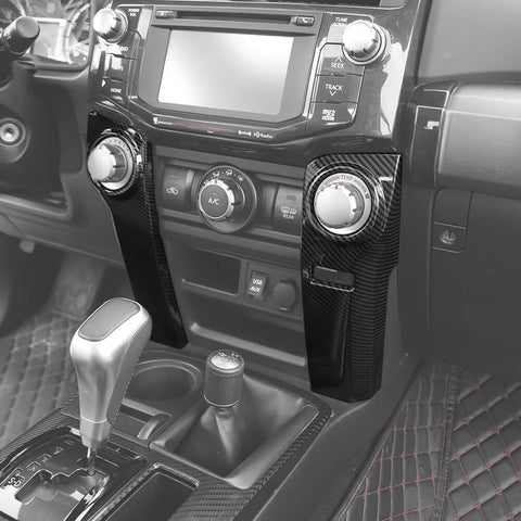 For 2010+ Toyota 4Runner Air Conditioner Center Control Console Cover Trim
