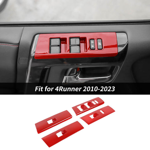 For 2010-2023 Toyota 4Runner Window Lift Switch Button Panel Cover Trim