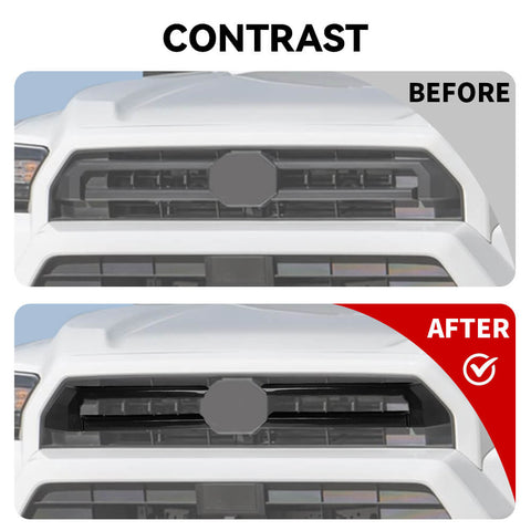 For 2024+ 4Runner Front Middle Grille Inserts Bezel Cover Trim