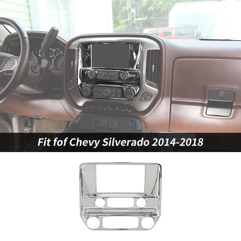 Center Console Dashboard Cover Trim For 2014-2018 Chevy Silverado 1500 & GMC Sierra 1500｜CheroCar