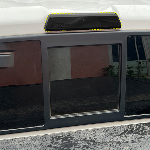 For 2009-2014 Ford F150 Raptor Smoked Black High Brake Light Lamp Cover Trim Cap