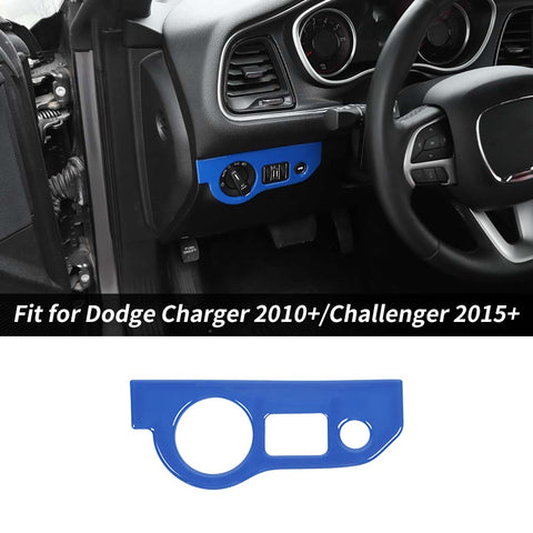 Interior Headlight Switch Button Decor Cover Trim For Dodge Charger 2010+/Challenger 2015+ Accessories | CheroCar
