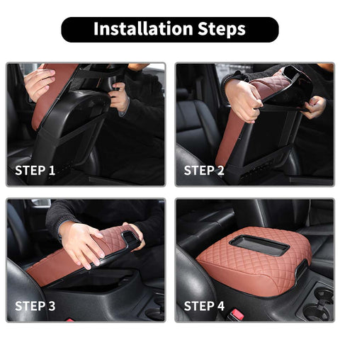 For 2007-2013 Chevy Silverado/ Suburban/ Avalanche/ Tahoe/ YUKON Console Armrest Box Cover Mat