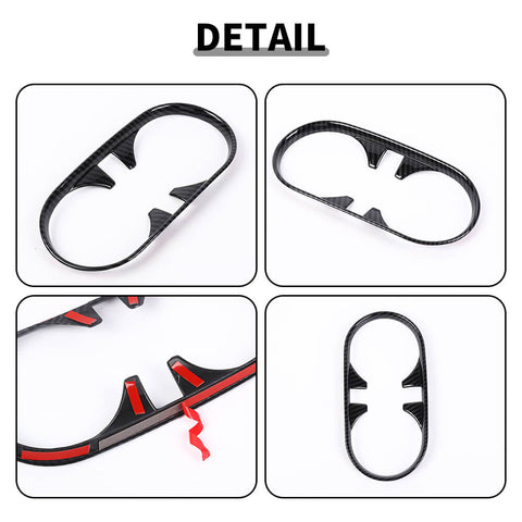 For 2023+ Chevy Colorado/GMC-CANYON Front Cup Holder Bezel Trim Ring Cover