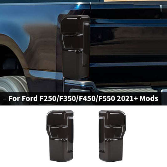 For 2023+ Ford F250/F350/F450/F550 Exterior Rear Tail Light Lamp Guard Cover Trim (2 pcs)
