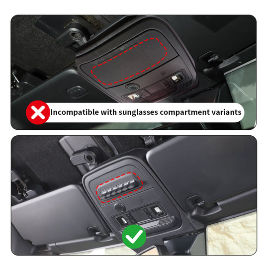 For 2021+ Ford Bronco Front Reading Light Panel Trim Cover