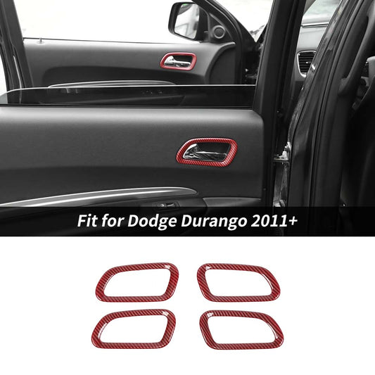 Inner Door Handle Bowl Cover Trim For Dodge Durango 2011+ Accessories | CheroCar