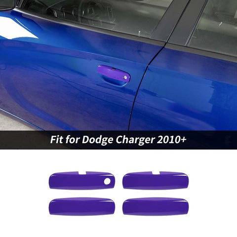 Exterior Door Handle Decor Cover Trim Bezel For Dodge Charger 2010+ Accessories | CheroCar