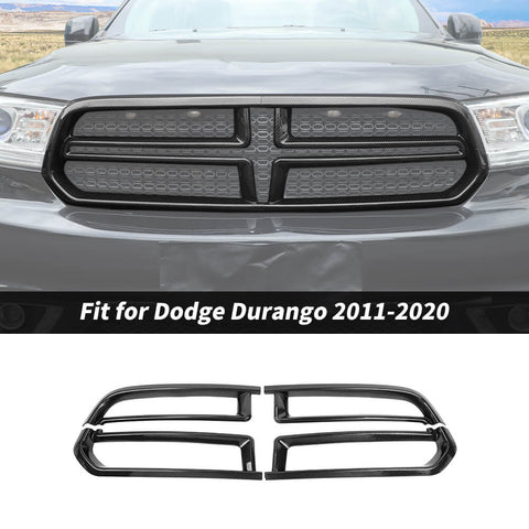 For 2011-2020 Dodge Durango Front Grill Mesh Grille Inserts Trim Cover