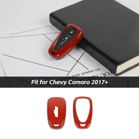 TPU Key Fob Case Cover Anti-shock For Chevy Camaro 2016+ Accessories  | CheroCar