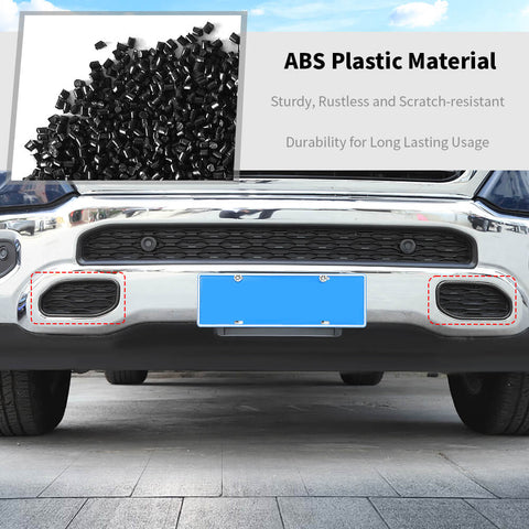 For 2018+ Dodge RAM Front Bumper Grille Cover Trim Frame Decor