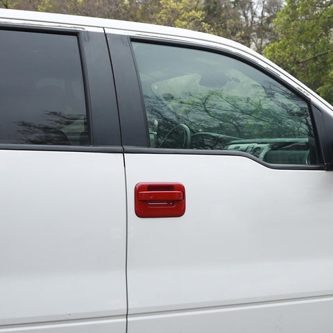 For 2009-2014 Ford F150 Raptor Exterior Outer Door Handle Bowl Cover Trim