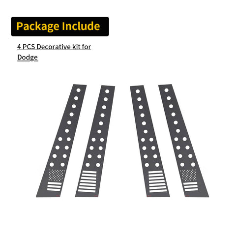 For 2011+ Dodge Charger Car Window Center Pillar Panel Cover Trim