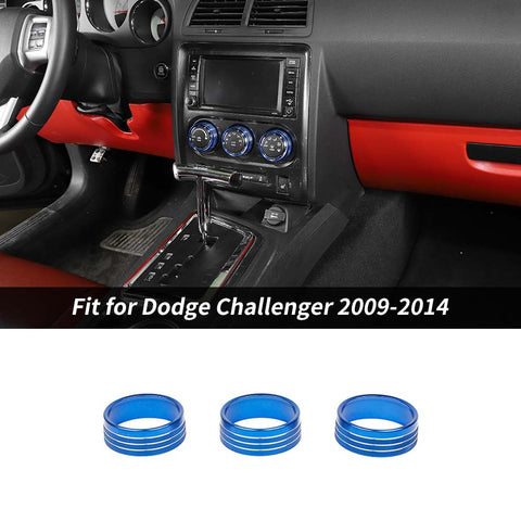 Air Conditioner Knob Cover Trim for Dodge Challenger 2009-2014｜CheroCar