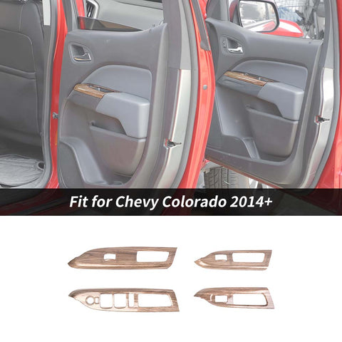 Window Lift Panel Switch Cover Trim For Chevy Colorado 2014+ Accessories | CheroCar