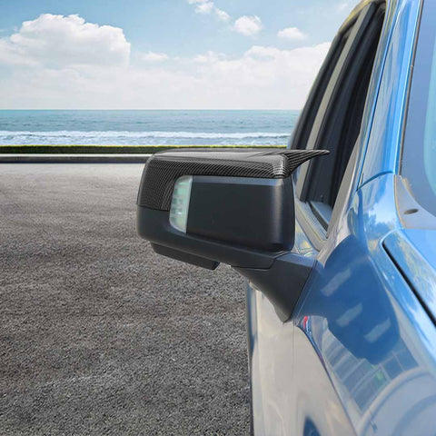 For 2019+ GMC Sierra 1500  Side Rearview Mirror Cap Cover Trim Ox Horn