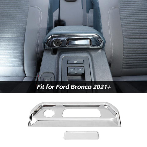 For 2021+ Ford Bronco Car Armrest Box Switch Decoration Cover Trim