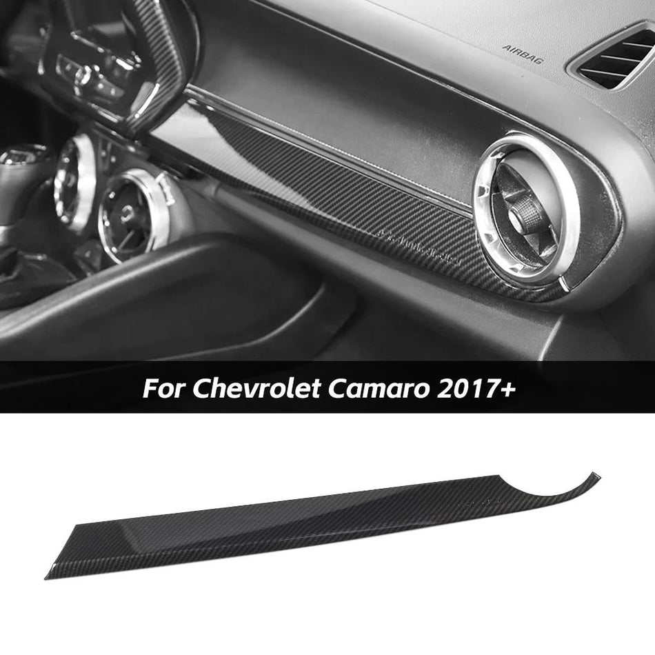 For 2017+ Chevrolet Camaro Copilot Dashboard Panel Cover Trim