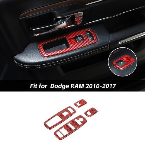 Window Lift Switch Panel Cover Trim for Dodge Charger 2011+ & Durando 2011+ & Ram 2010-2017｜CheroCar