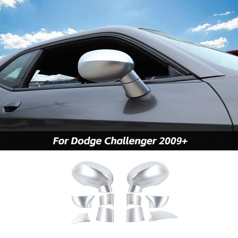 For 2009+ Dodge Challenger Side Rearview Mirror Trim Cover