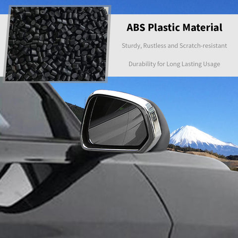 For 2015+ Ford Mustang Rearview Mirror Frame Cover Trim Decoration